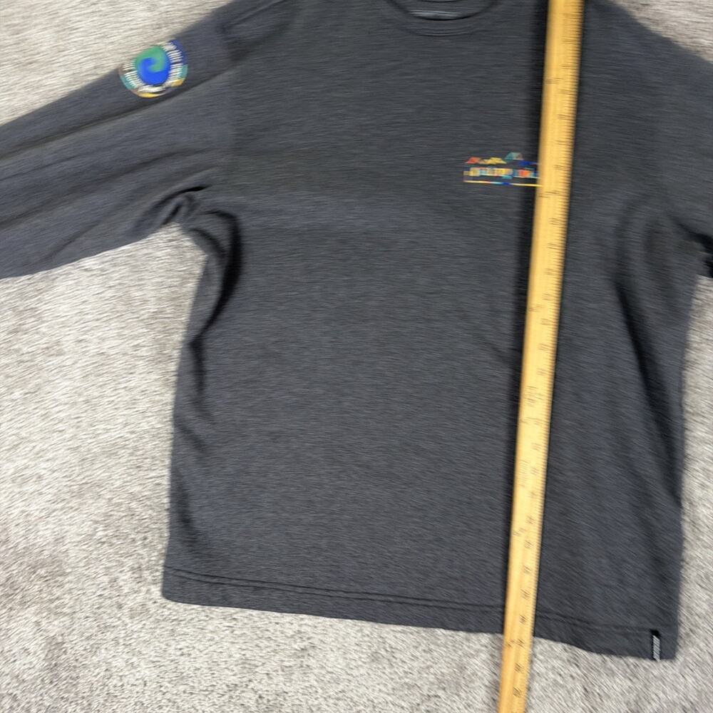 Patagonia Sweatshirt Mens M Ink Black Lightweight Wildrise Crewneck 39687 Earth - Picture 5 of 9